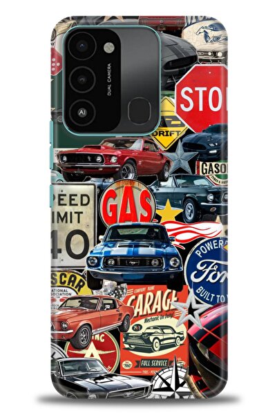 kılıfevreni غطاء متوافق مع هاتف Tecno Spark 8C A+ Plus غطاء HD مطبوع - غطاء م...