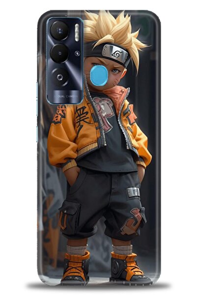 kılıfevreni غطاء تكنو بوفا نيو المتوافق مع A+ Plus غطاء HD مطبوع - غطاء سيليك...