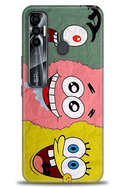 kılıfevreni غطاء متوافق مع هاتف Tecno Spark 7 Pro A+ Plus HD مطبوع - غطاء من ...