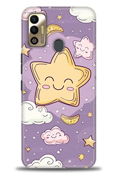 kılıfevreni غطاء متوافق مع هاتف Tecno Spark 7T A+ Plus HD مطبوع - غطاء من الس...