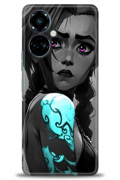 kılıfevreni حافظة متوافقة مع هاتف Tecno Camon 19 Pro + واقي شاشة سيراميك غير ...