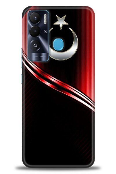 kılıfevreni غطاء تكنو بوفا نيو المتوافق مع A+ Plus غطاء HD مطبوع - غطاء سيليك...