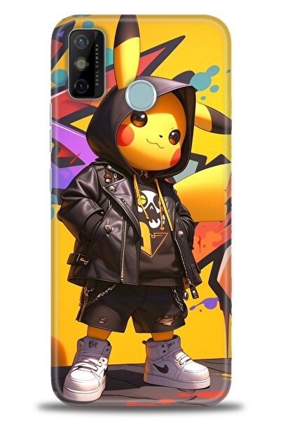 kılıfevreni غطاء متوافق مع هاتف Tecno Spark 6 Go A+ Plus غطاء HD مطبوع - غطاء...