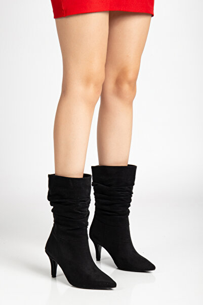 MAYA SHOES Women's Boots Heel Height 8 cm