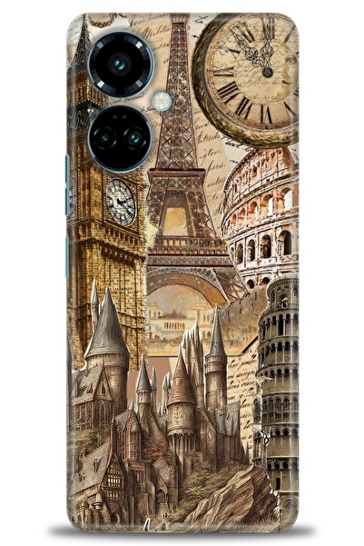 kılıfevreni حافظة متوافقة مع هاتف Tecno Camon 19 Pro + واقي شاشة سيراميك غير ...