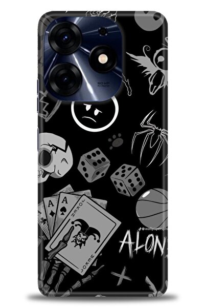 kılıfevreni غطاء متوافق مع هاتف Tecno Spark 10 Pro A+ Plus غطاء HD مطبوع - غط...