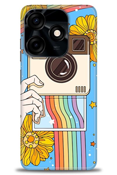 kılıfevreni غطاء متوافق مع هاتف Tecno Spark 10C A+ Plus HD مطبوع - غطاء من ال...