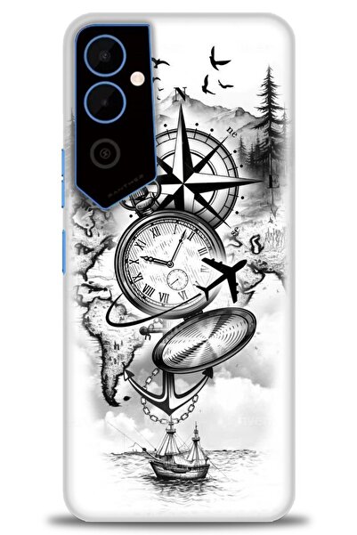 kılıfevreni غطاء متوافق مع هاتف Tecno Pova Neo 2 A+ Plus غطاء HD مطبوع - غطاء...