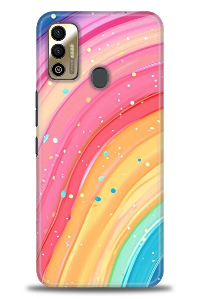 kılıfevreni غطاء متوافق مع هاتف Tecno Spark 7T A+ Plus HD مطبوع - غطاء من الس...