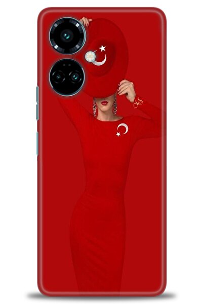 kılıfevreni حافظة متوافقة مع هاتف Tecno Camon 19 Pro + واقي شاشة سيراميك غير ...