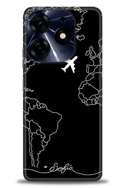 kılıfevreni غطاء متوافق مع هاتف Tecno Spark 10 Pro A+ Plus غطاء HD مطبوع - غط...