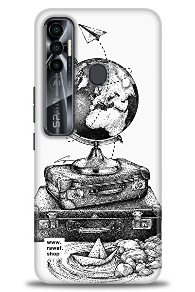 kılıfevreni غطاء متوافق مع هاتف Tecno Spark 7 Pro A+ Plus HD مطبوع - غطاء من ...