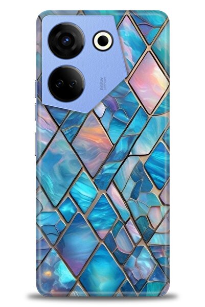 kılıfevreni حافظة تكنو كامون 20 برو 4G متوافقة مع A+ بلس + واقي شاشة سيراميك ...