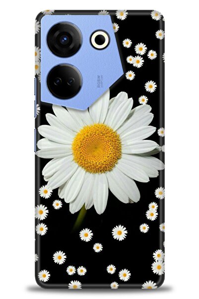 Rulet Aksesuar Tecno Camon 20 Pro 5g Compatible Hd Printed Silicone Case + Ce...