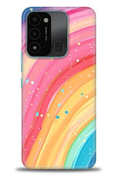 kılıfevreni غطاء متوافق مع هاتف Tecno Spark 8C A+ Plus HD مطبوع - غطاء من الس...