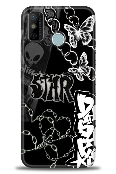 kılıfevreni غطاء متوافق مع هاتف Tecno Spark 6 Go A+ Plus HD مطبوع - غطاء من ا...