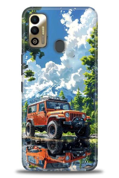 kılıfevreni غطاء متوافق مع هاتف Tecno Spark 7T A+ Plus غطاء HD مطبوع - غطاء م...