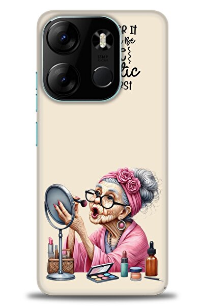 kılıfevreni غطاء متوافق مع هاتف Tecno Spark Go 2023 A+ Plus HD مطبوع - غطاء م...