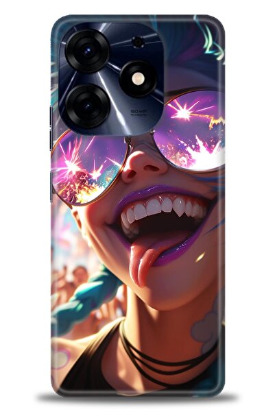 kılıfevreni غطاء متوافق مع هاتف Tecno Spark 10 Pro A+ Plus غطاء HD مطبوع - غط...