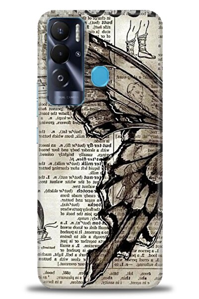 kılıfevreni غطاء تكنو بوفا نيو المتوافق مع A+ Plus غطاء HD مطبوع - غطاء سيليك...