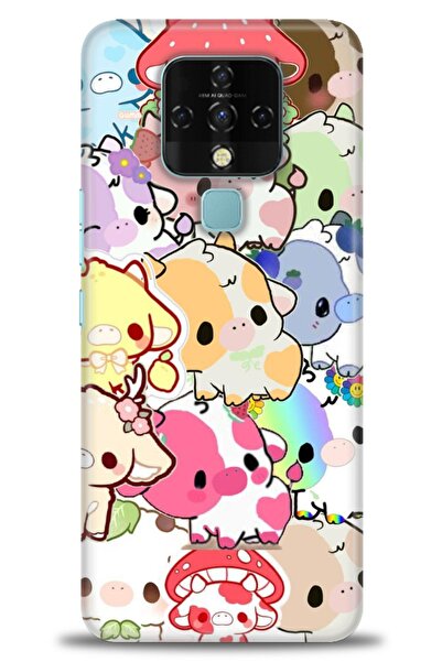 kılıfevreni غطاء متوافق مع هاتف Tecno Camon 16 A+ Plus HD مطبوع - غطاء سيليكو...