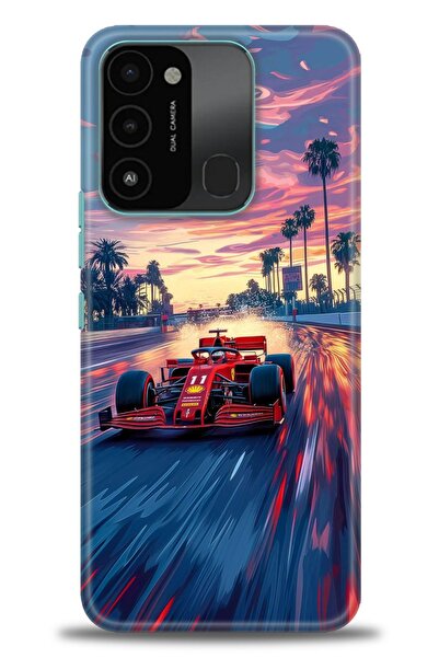 kılıfevreni غطاء متوافق مع هاتف Tecno Spark 8C A+ Plus HD مطبوع - غطاء من الس...