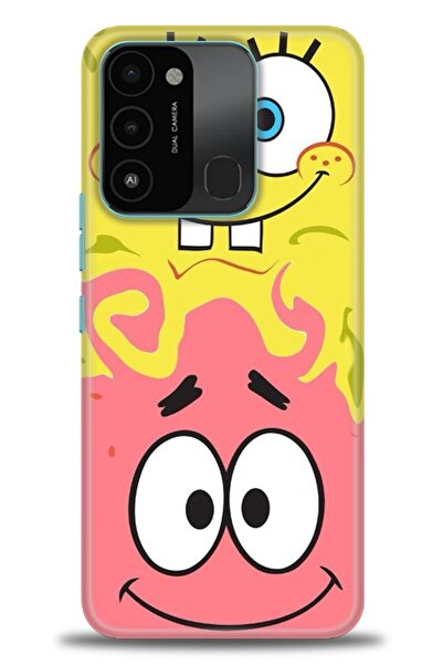 kılıfevreni غطاء متوافق مع هاتف Tecno Spark 8C A+ Plus HD مطبوع - غطاء من الس...