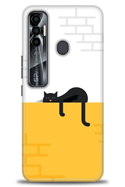 kılıfevreni غطاء متوافق مع هاتف Tecno Spark 7 Pro A+ Plus غطاء HD مطبوع - غطا...