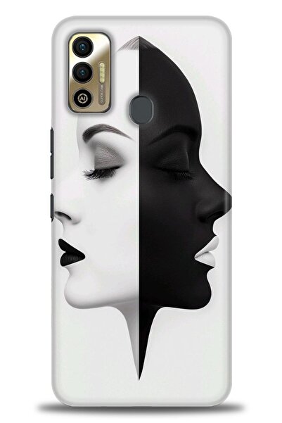 kılıfevreni غطاء متوافق مع هاتف Tecno Spark 7T A+ Plus HD مطبوع - غطاء من الس...