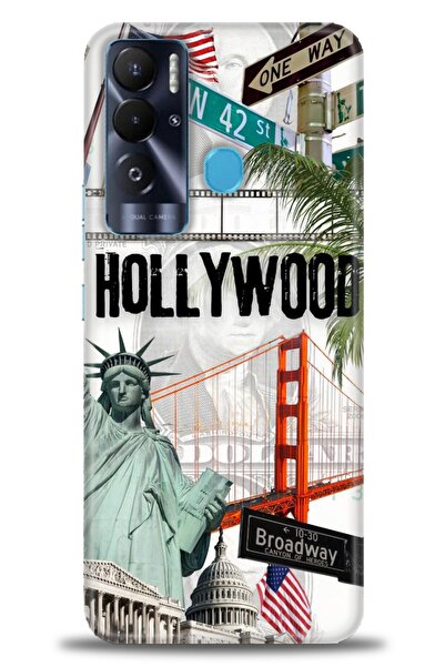 kılıfevreni غطاء تكنو بوفا نيو المتوافق مع A+ Plus غطاء HD مطبوع - غطاء سيليك...