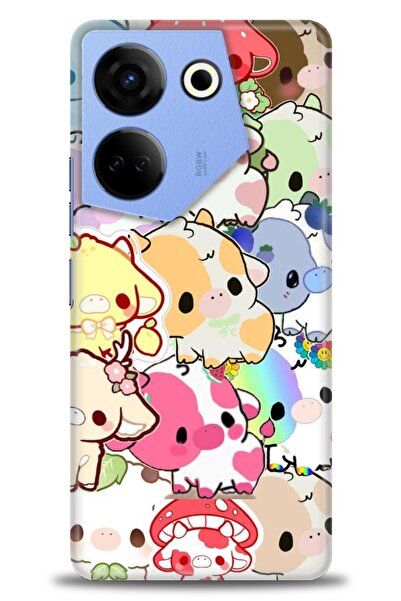 kılıfevreni حافظة متوافقة مع هاتف Tecno Camon 20 Pro 5G + واقي شاشة سيراميك غ...