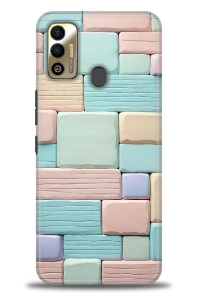 kılıfevreni غطاء متوافق مع هاتف Tecno Spark 7T A+ Plus HD مطبوع - غطاء من الس...