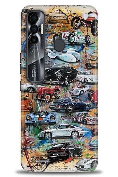 kılıfevreni غطاء متوافق مع هاتف Tecno Spark 7 Pro A+ Plus HD مطبوع - غطاء من ...