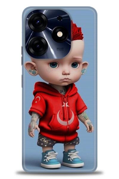 kılıfevreni غطاء متوافق مع هاتف Tecno Spark 10 Pro A+ Plus غطاء HD مطبوع - غط...