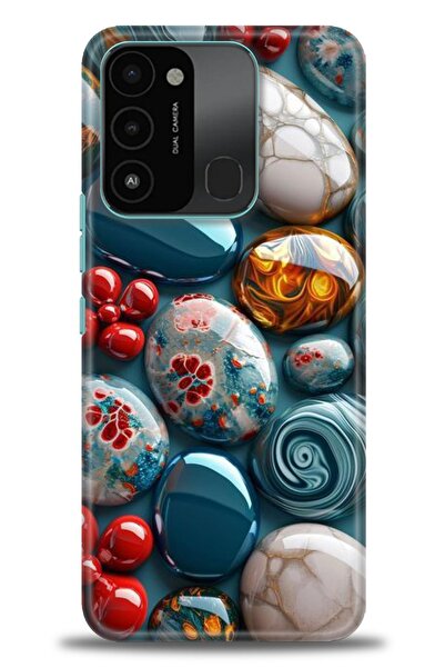 kılıfevreni غطاء متوافق مع هاتف Tecno Spark 8C A+ Plus HD مطبوع - غطاء من الس...