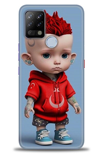 kılıfevreni غطاء A+ Plus متوافق مع هاتف Tecno Pova HD مطبوع - غطاء سيليكون بت...