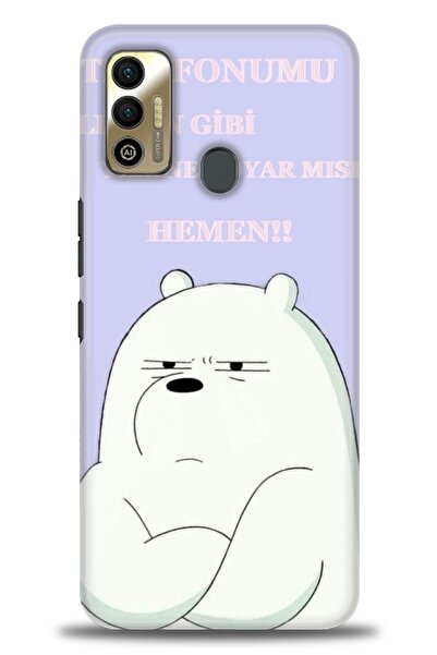 kılıfevreni غطاء متوافق مع هاتف Tecno Spark 7T A+ Plus غطاء HD مطبوع - غطاء م...