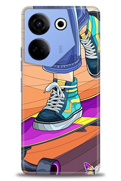 kılıfevreni حافظة تكنو كامون 20 برو 4G متوافقة مع A+ بلس + واقي شاشة سيراميك ...