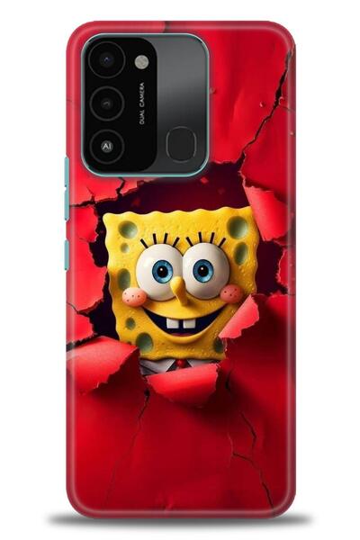 kılıfevreni غطاء متوافق مع هاتف Tecno Spark 8C A+ Plus HD مطبوع - غطاء من الس...