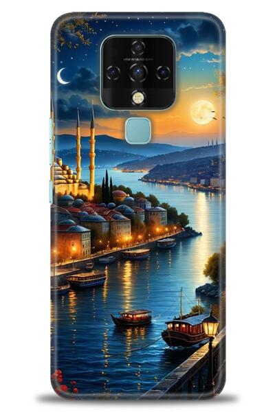 kılıfevreni حافظة متوافقة مع هاتف Tecno Camon 16 A+ Plus + واقي شاشة سيراميك ...