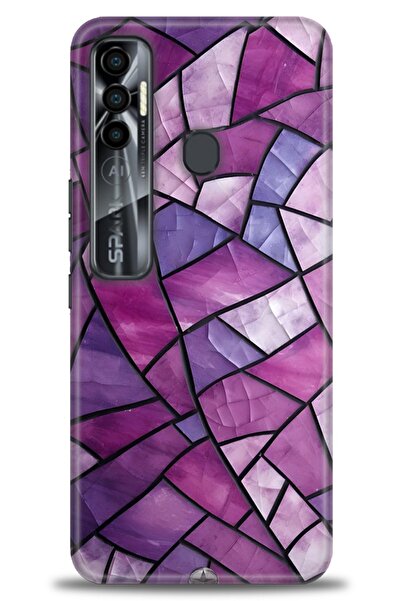 kılıfevreni غطاء متوافق مع هاتف Tecno Spark 7 Pro A+ Plus غطاء HD مطبوع - غطا...