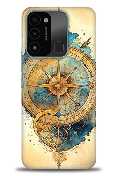 kılıfevreni غطاء متوافق مع هاتف Tecno Spark 8C A+ Plus HD مطبوع - غطاء من الس...