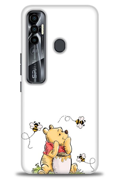 kılıfevreni غطاء متوافق مع هاتف Tecno Spark 7 Pro A+ Plus غطاء HD مطبوع - غطا...