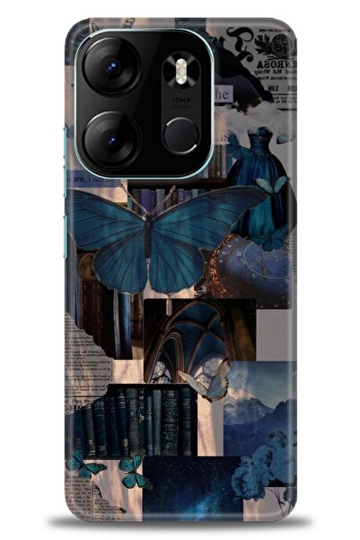 kılıfevreni غطاء متوافق مع هاتف Tecno Spark Go 2023 A+ Plus HD مطبوع - غطاء م...