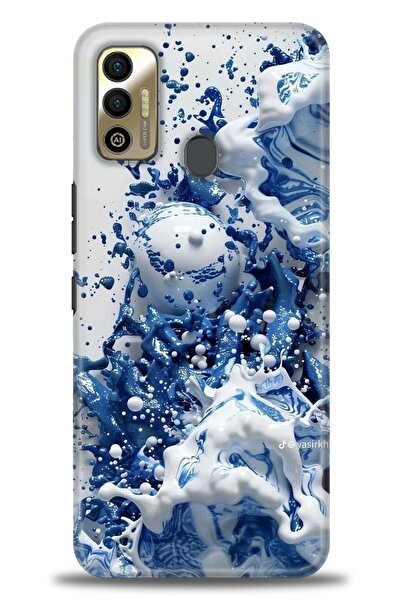 kılıfevreni غطاء متوافق مع هاتف Tecno Spark 7T A+ Plus غطاء HD مطبوع - غطاء م...