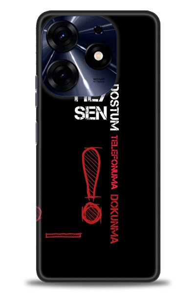 kılıfevreni غطاء متوافق مع هاتف Tecno Spark 10 Pro A+ Plus HD مطبوع - غطاء من...