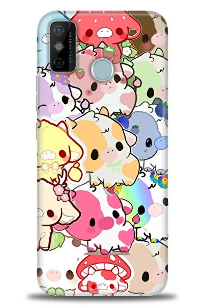 kılıfevreni غطاء متوافق مع هاتف Tecno Spark 6 Go A+ Plus غطاء HD مطبوع - غطاء...