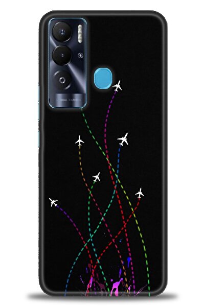 kılıfevreni غطاء تكنو بوفا نيو المتوافق مع A+ Plus غطاء HD مطبوع - غطاء سيليك...