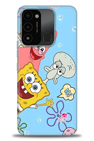 kılıfevreni غطاء متوافق مع هاتف Tecno Spark 8C A+ Plus HD مطبوع - غطاء من الس...