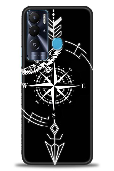 kılıfevreni غطاء تكنو بوفا نيو المتوافق مع A+ Plus غطاء HD مطبوع - غطاء سيليك...